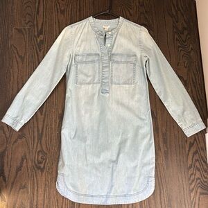JCrew chambray dress